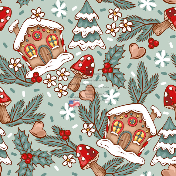 EB16 - Winter Cottage Floral