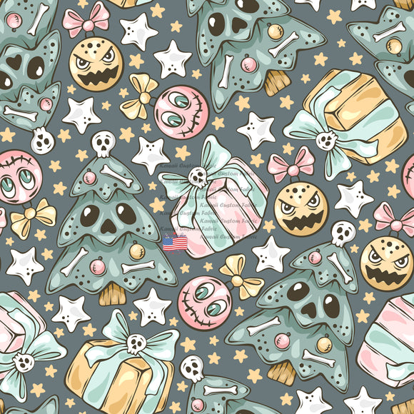 EB1 - Scary Christmas Tree Green