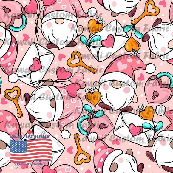 EB51 - Valentines Gnome Pink