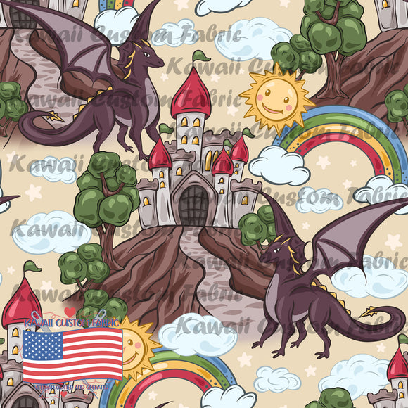 EB61 - Castle and Dragon Tan