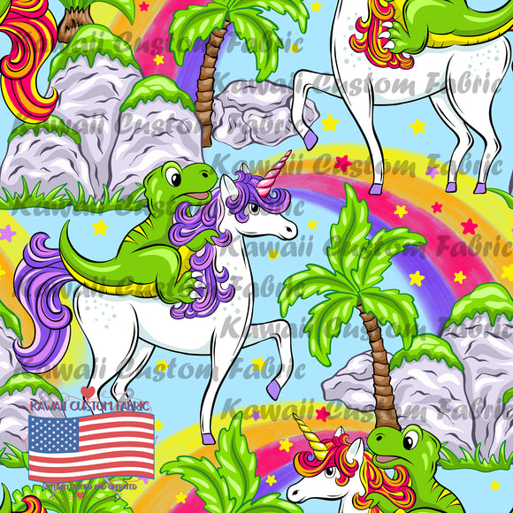 EB69 - Unicorn Dino Friends Rainbow