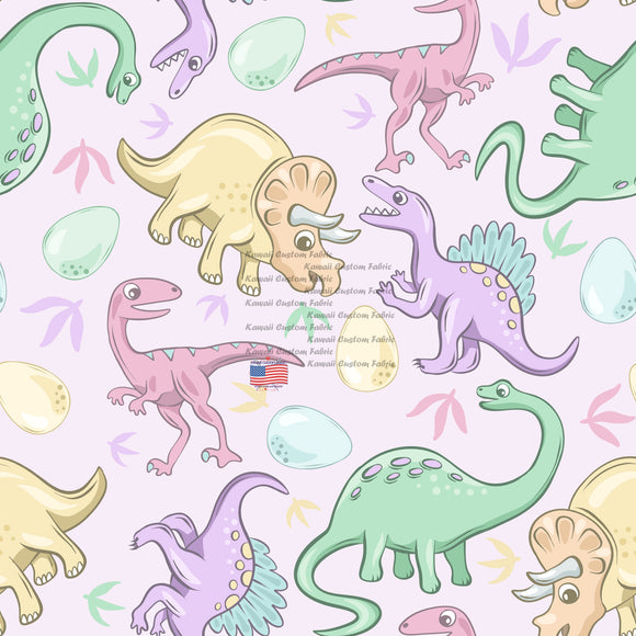 EB74 - Cute Dino's Pastel