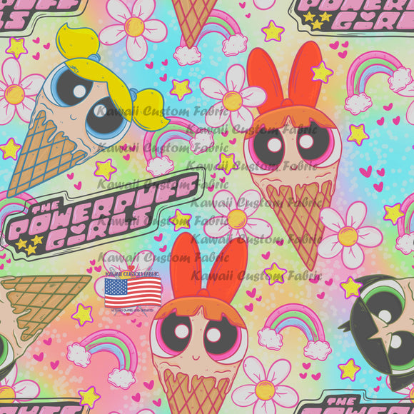 HSD168 - Power Twins Ice Cream Ombre