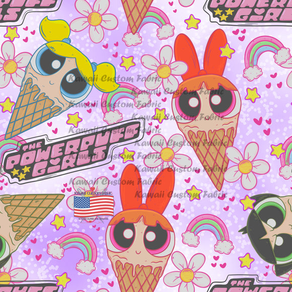 HSD196 - Power Twins Ice Cream Purple