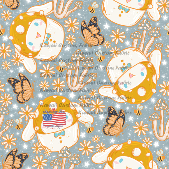 HSD208 - Japan Friends White Rabbit Gray