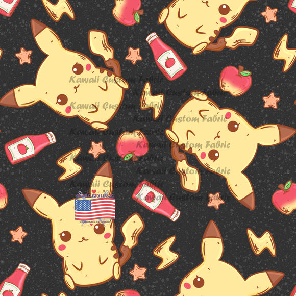 HSD211 - Cute Mouse Pocket Monster Black