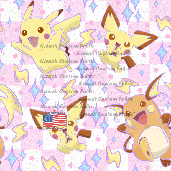 HSD221 - Mouse Pocket Monster Family Pink