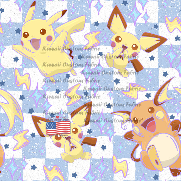 HSD222 - Mouse Pocket Monster Family Blue