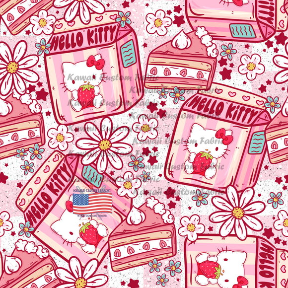 HSD264 - Japan Friends White Kitty Milk Carton