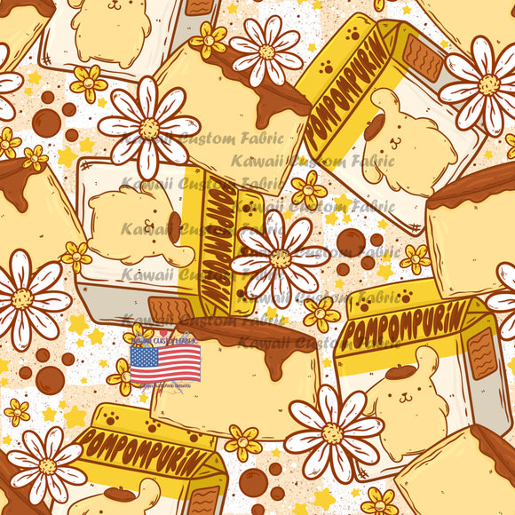 HSD267 - Japan Friends Yellow Dog Milk Carton