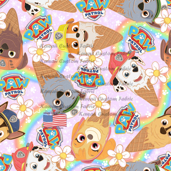 HSD77 - Puppy Pals Ice Cream Pink