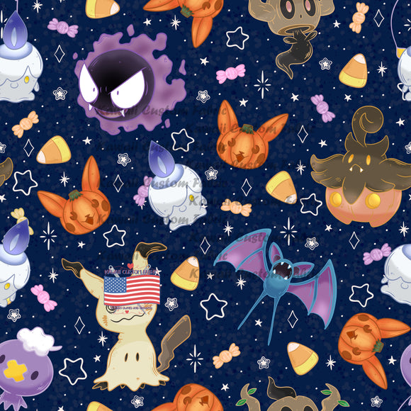 HSD78 - Ghost Type Pocket Monster Dark Muted