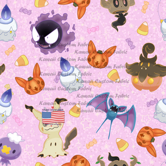 HSD81 - Ghost Type Pocket Monster Pink