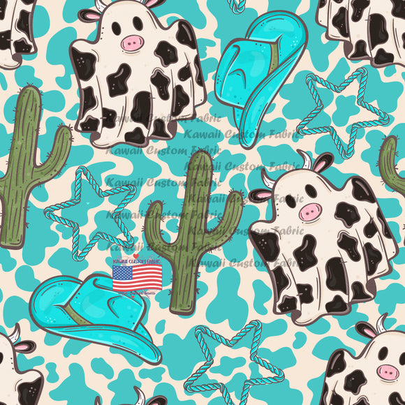 KE190 - Boy Cow Ghost Blue