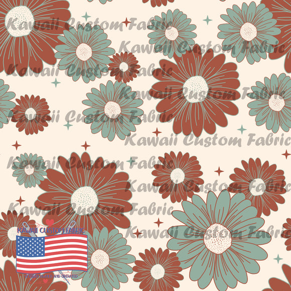 LD02 - Red and Green Floral